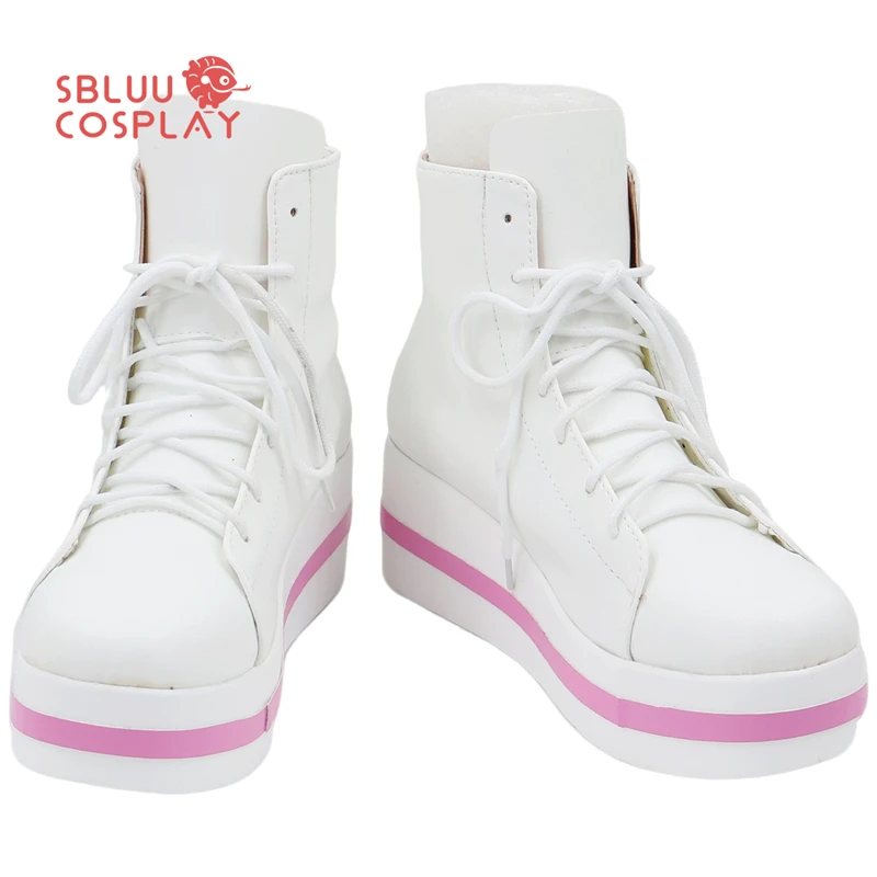 SBluuCosplay Game Mizuki Akiyama أحذية كوسبلاي لحفلات الهالوين أحذية مصنوعة حسب الطلب