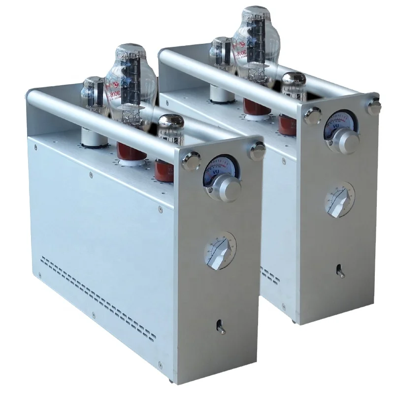 BRZHIFI 300B A80 Dual Mono Amplifier Audiophile Home Theater Vacuum Tube Class a Tube Amplifier 2 Mono Hifi Tube Stereo Amps