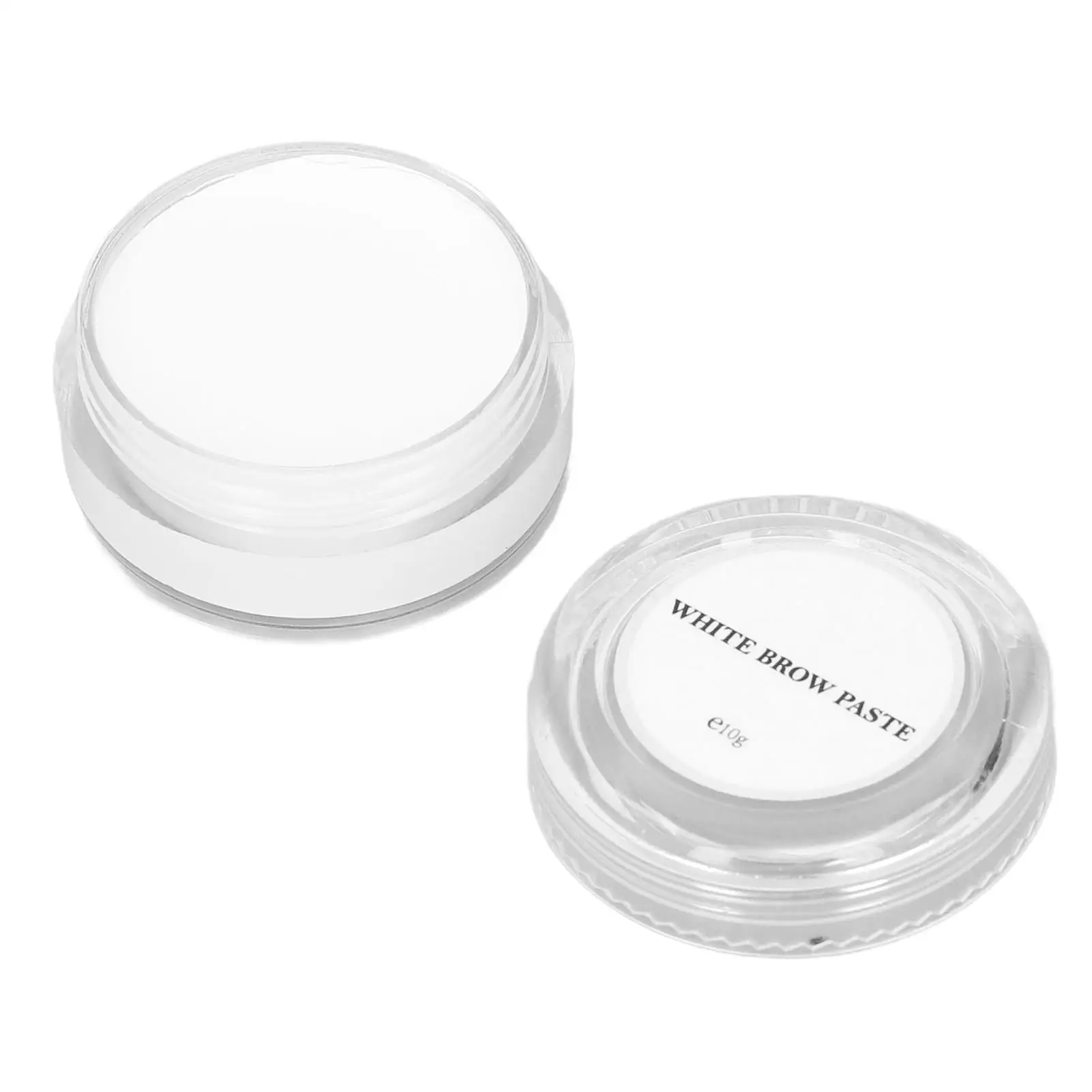 Pasta de cejas lavable blanca, mapeo de cejas para maquillaje permanente y suministros de tatuaje, 10g