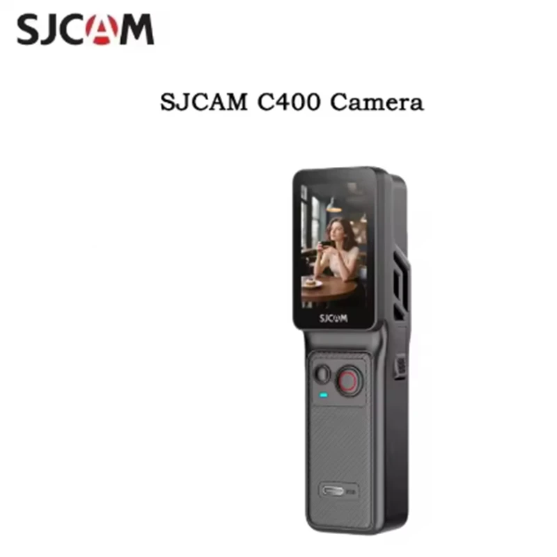 

SJCAM C400 Handheld Action Camera Handheld Detachable Rotating Screen Design 4K HD Video Action Camera