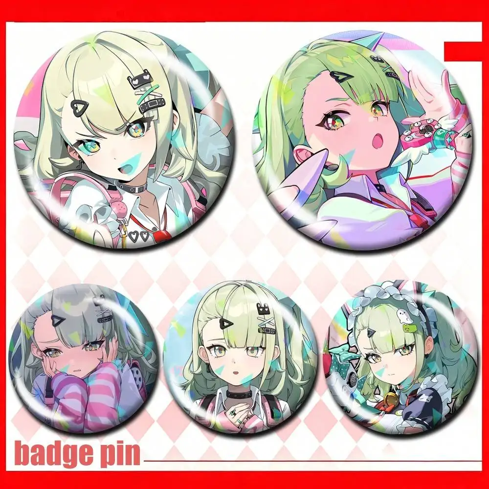 

S-Sunna Angels of Delusion ZZ-ZERO 25 32 44 58 75mm Badges Personalized Round Brooches Pins Accessory Customizable