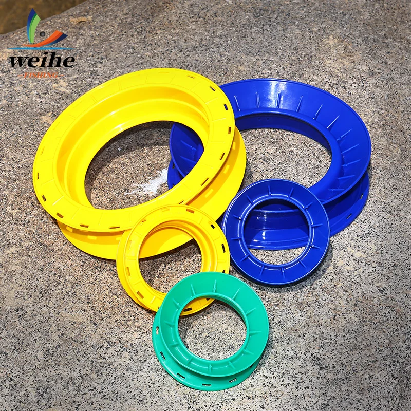 WEIHE 240*180MM 120*80MM Winding Disc（ Color Random ） Multicolor Sea Fishing Boat Winding Plate
