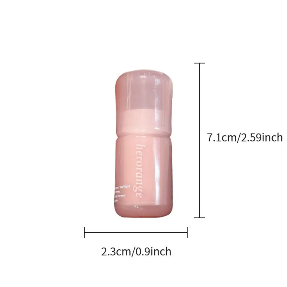 Gloss labial de vidro transparente, esmalte labial gelatinoso, batom líquido hidratante não pegajoso, água espelho, novo, 2021