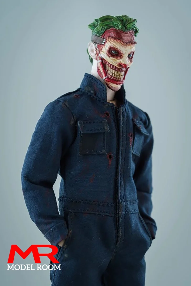 بدلة عمل تالفة للرجال بمقياس 1/12 من قطعة واحدة ملابس مناسبة مقاس 6 بوصة روماني Notaman NW جندي دمى جسم شخصيات الحركة #5