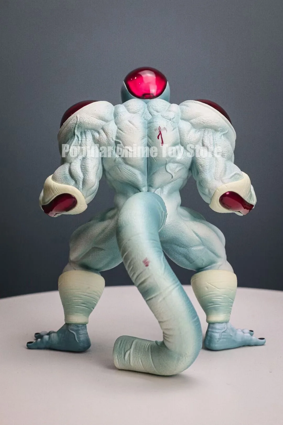 7.48in/19cm Anime Dragon Ball Z Figure Two Heads Max Power Frieza Figure PVC Frieza Collectible Model Toys Gifts