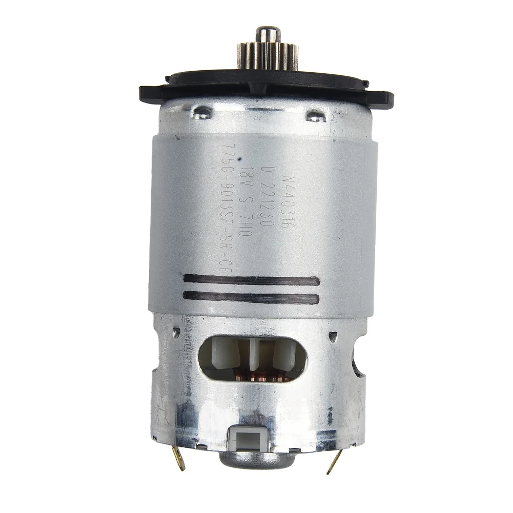 18 Teeth DC 18V Metal Motor For DCD776 Motor Cordless Drill Screw Driver Power Tools Replacement Accessories Metal Motor