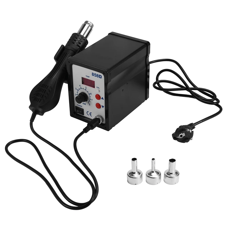 

Hot Air Tool 858D BGA Rework Solder Station Blower Hair Dryer Hairdryer Soldering Heat Tool For Welding Repair