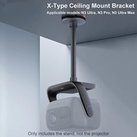 JMGO Projector Accessories X PTZ Ceiling Mount Bracket, Adjustable and Cable Concealable, Compatible with JMGO N3 Series Project