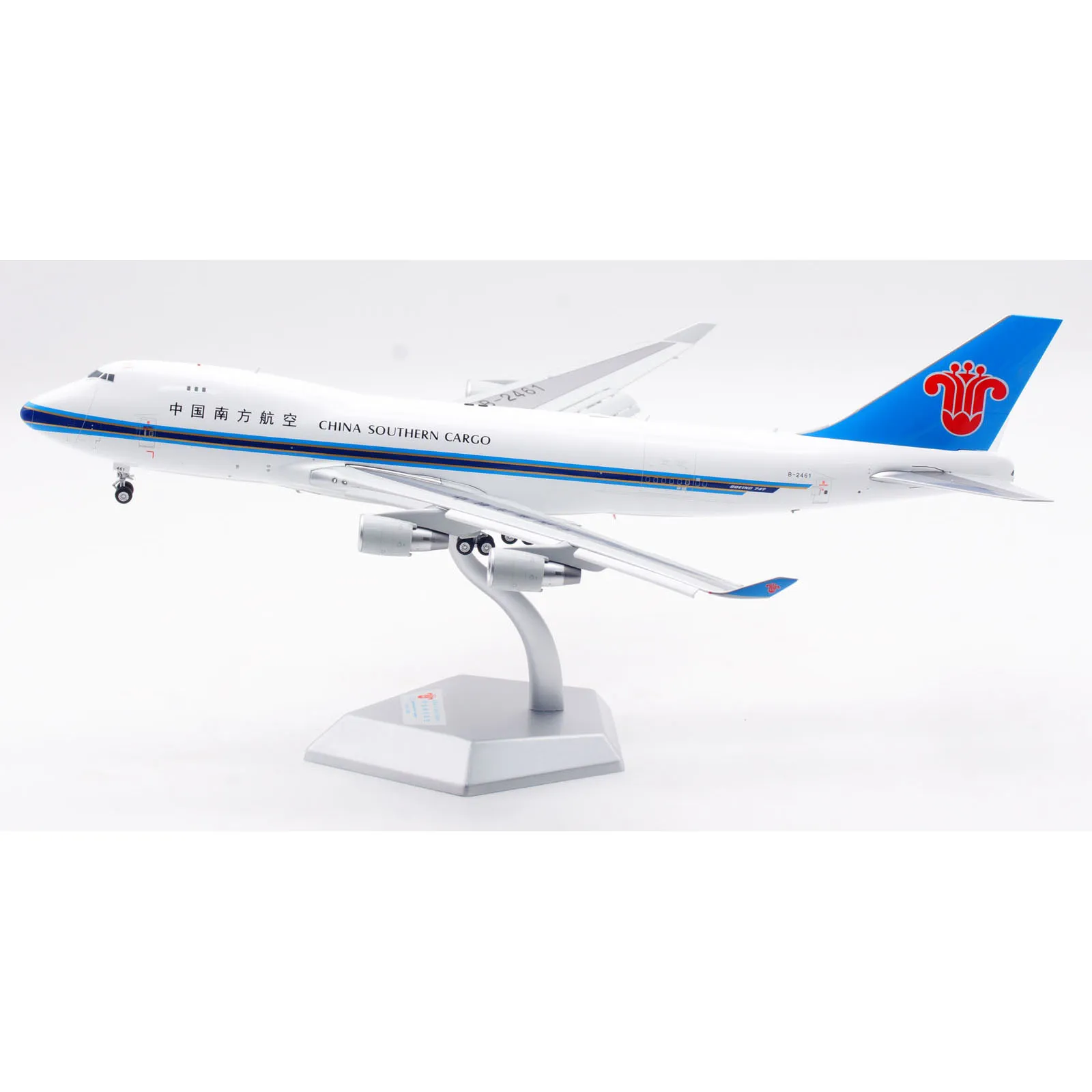 

L2077FD Коллекционный самолет из сплава SQ Wings 1:200 КИТАЙ SOUTHERN CARGO Boeing B747-400F Литая под давлением модель самолета B-2461 с клапанами вниз