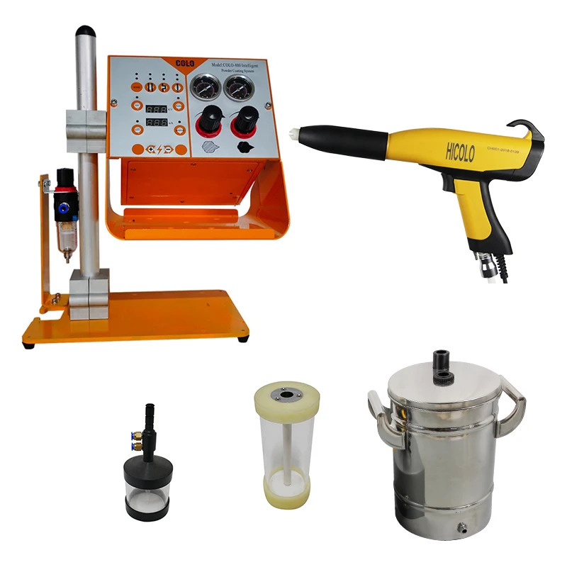

COLO-800D Small Powder Coating Spray Machine System