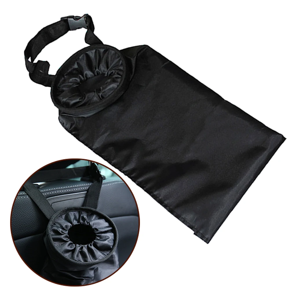 Cubo de basura para coche, bolsa de almacenamiento para asiento trasero, organizador de artículos diversos, bolsas de bolsillo, accesorios para coche