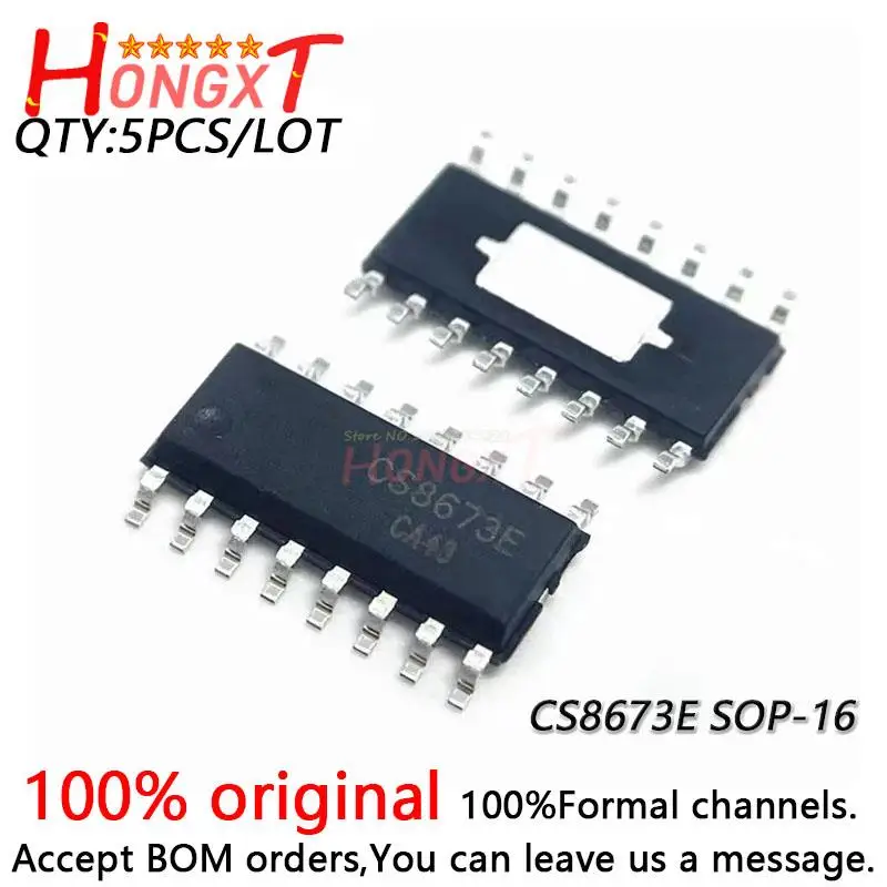 5 uds 100% nuevo CS8673E MX1616 SOP-16.Chipset