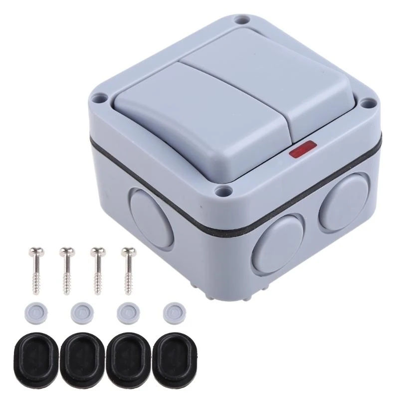 

Настенный переключатель MP12 Наружный водонепроницаемый на стенном выключатель