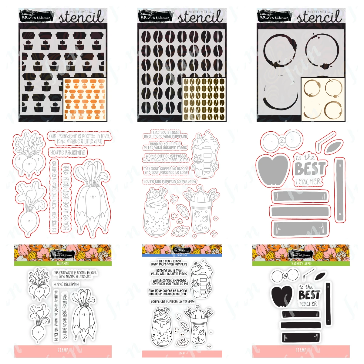 

New Metal Cutting Dies Cut Die Mold Craft Coffee Rings Drawing Stencils Sets Decoration Embossing DIY Scrapbook Handmade Knife