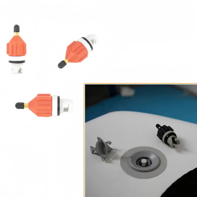 SUP Board Valve Adaptor Airtight Nylon for Kayak Pump | Wear-resistant Inflatable Converter SUP Board, Rowing Boat, Air Pump​
