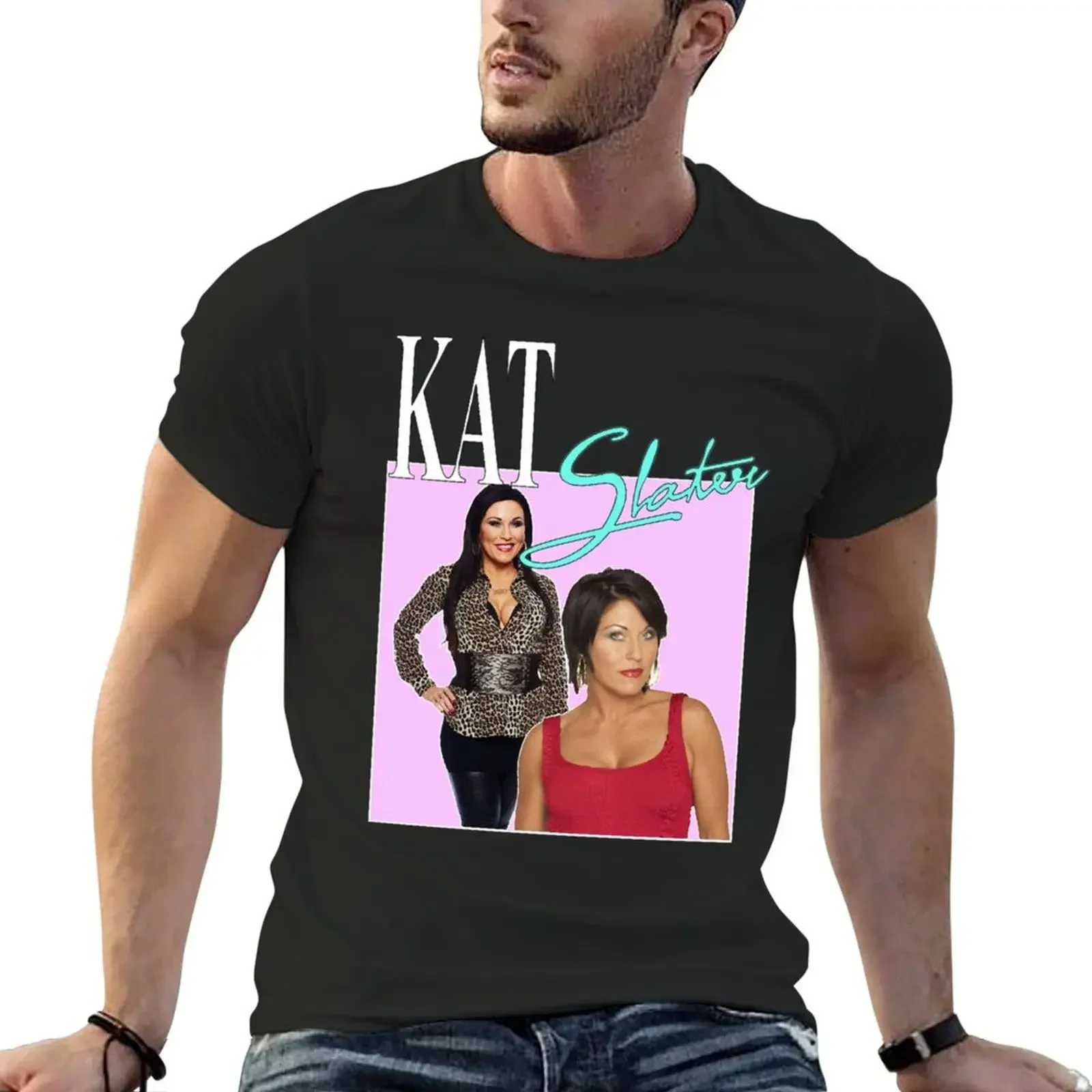 Kat Slater Tribute T-Shirt baggy shirts vintage anime shirt men clothings