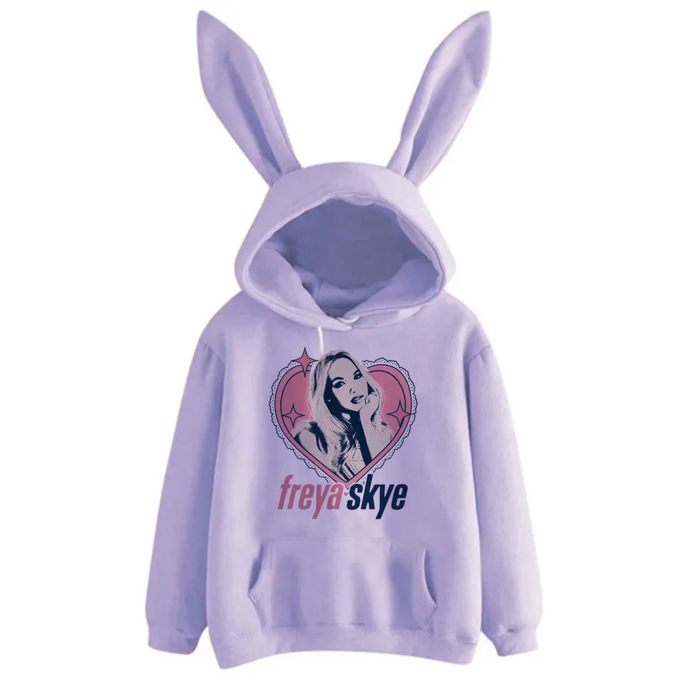 Freya Skye hoodies kawaii fashion japanese anime 2000s cute vintage Korean Women Loose