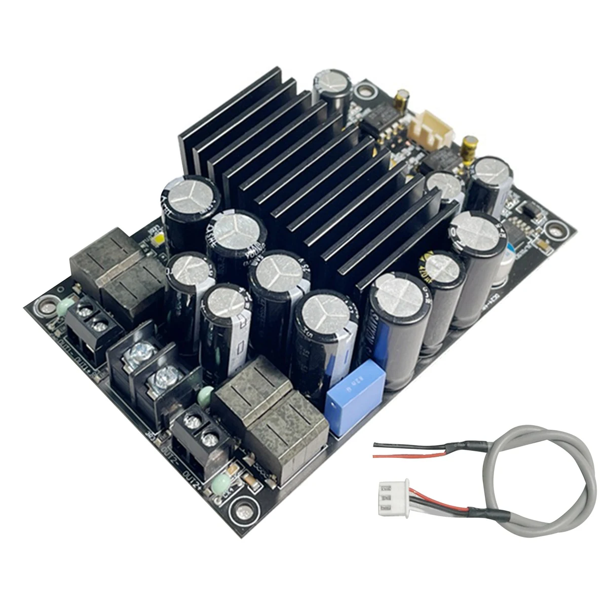 

TPA3255 Fever Level HIFI Digital Amplifier Board 300W+300W High-Power 2.0 Channel Stereo D Audio Amplifier Board