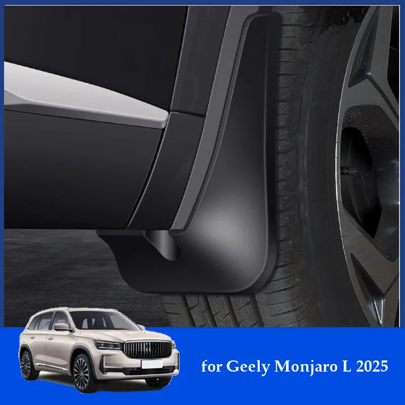 

Mudguards for Geely Monjaro Xingyue L 2025 Splash Guard Mud Flaps Fender Cover Protector Rear Wheel Lining Anti-sand Guard Plate