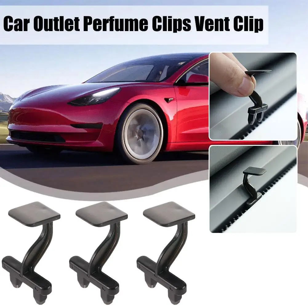 For Model 3 Y Car Aromatherapy Clip Exhaust Port Aromatherapy Car Car Clip Clip Moving Interior Accessories P9B5