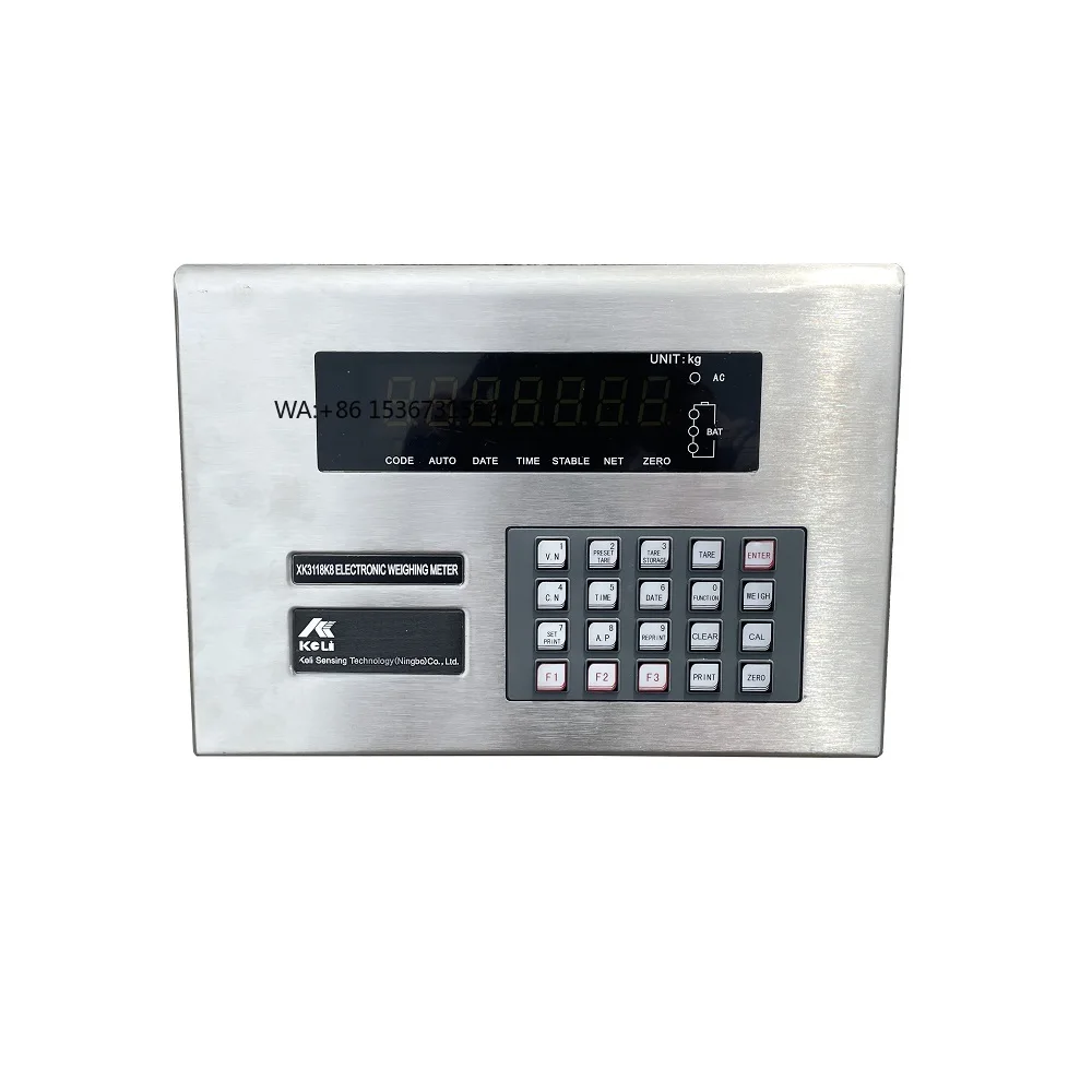 

K8 Good Quality Truck Scale Weighing Indicator Stainless Steel Weight Instrument XK3118K8 for Electronic Weighbridge