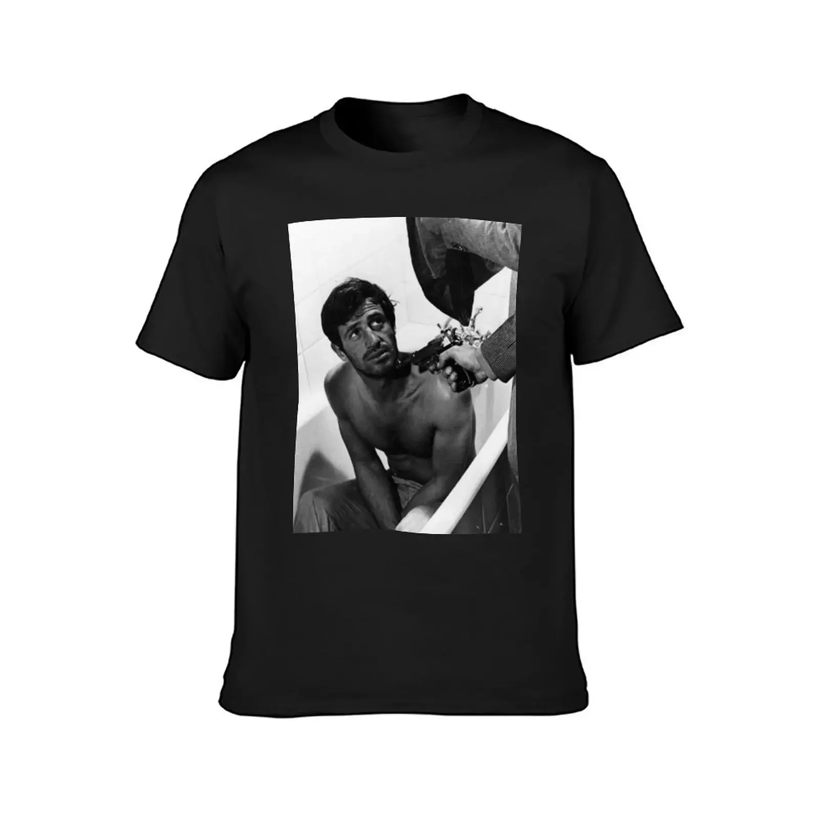 Jean Paul Belmondo T-Shirt plain graphic tee shirt oversizeds customizeds mens plain t shirts