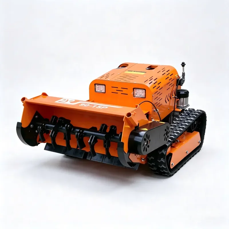 2026Hot Remote Control Tracked Crawler Lawn Mower Flail Cutting 2500W Engine 800mm/1000mm Cutting Width for Steep