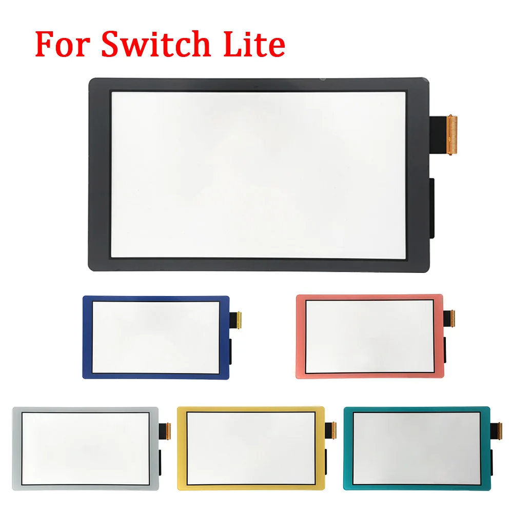 Original Display LCD TouchScreen, Cor, Vidro, Substituição do Espelho, Consola de Jogos, Tela Sensível Ao Toque, Acessórios para Switch Lite, NS Lite