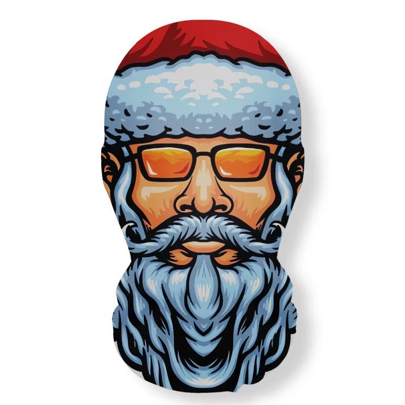 Masque de crâne série de noël, Cosplay de fête, maille élastique, masques complets respirants, accessoires amusants, couvre-chef cagoule