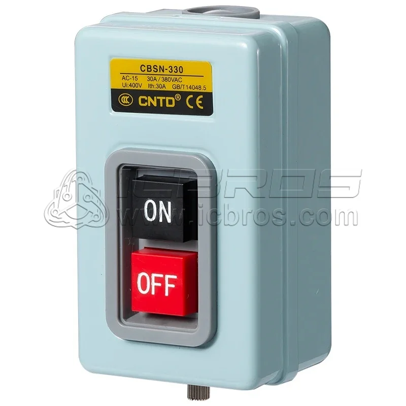 BS216B 230B 211B Power Control Three-phase Motor Start Button Pressure Buckle Switch 220V 380V CBSN-330 CBSN-310 CBSN-315