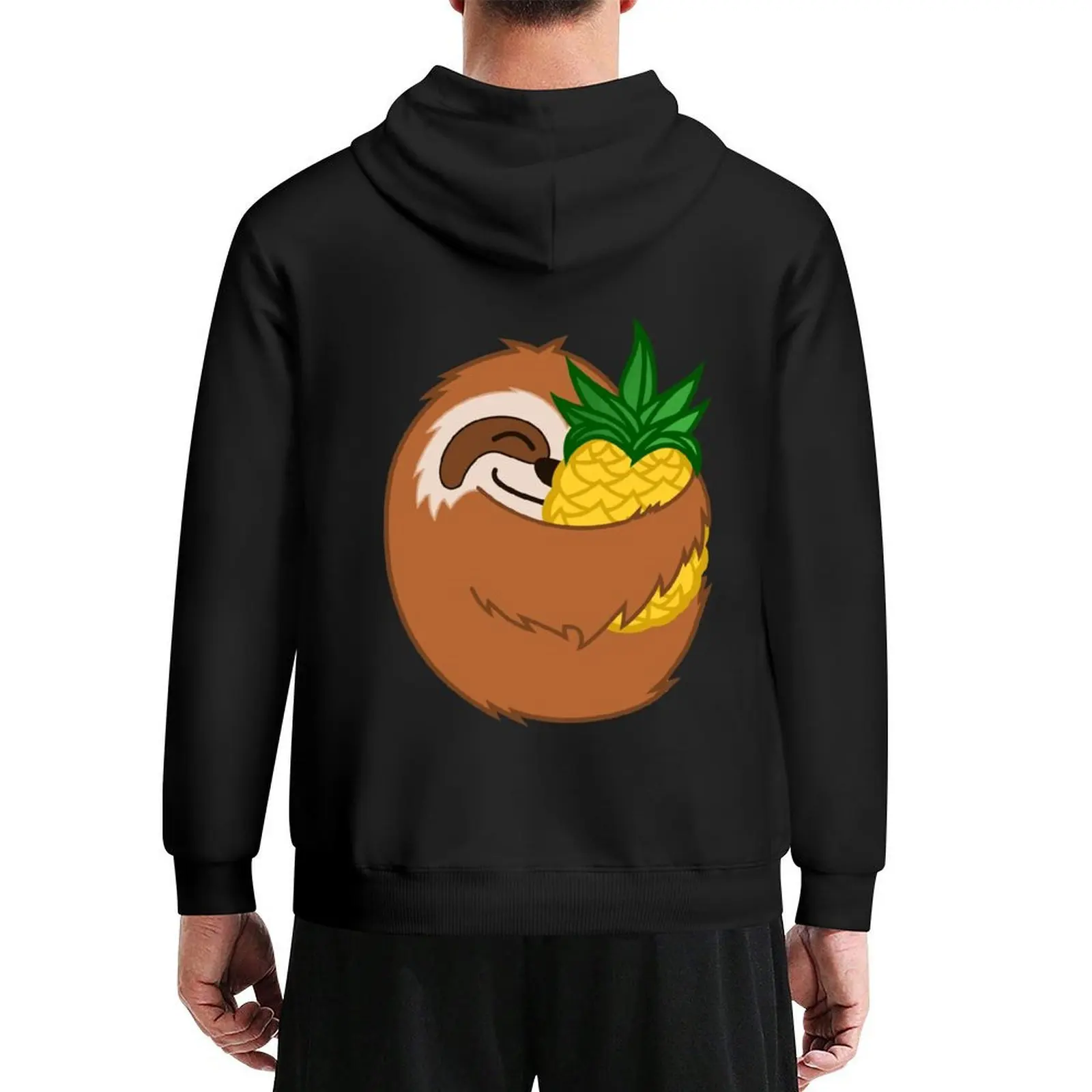 

Pineapple Sloth Hoodie anime clothing autumn new products fashion men winter clothes mens hoodies