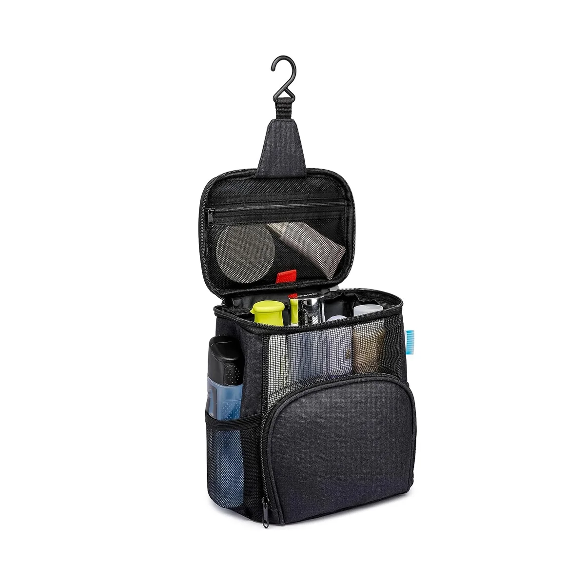 

Портативная сумка для душа, сумка-тоут для студенческих комнат, для ванной комнаты, быстросохнущая с металлическим крючком, дорожная сумка для душа