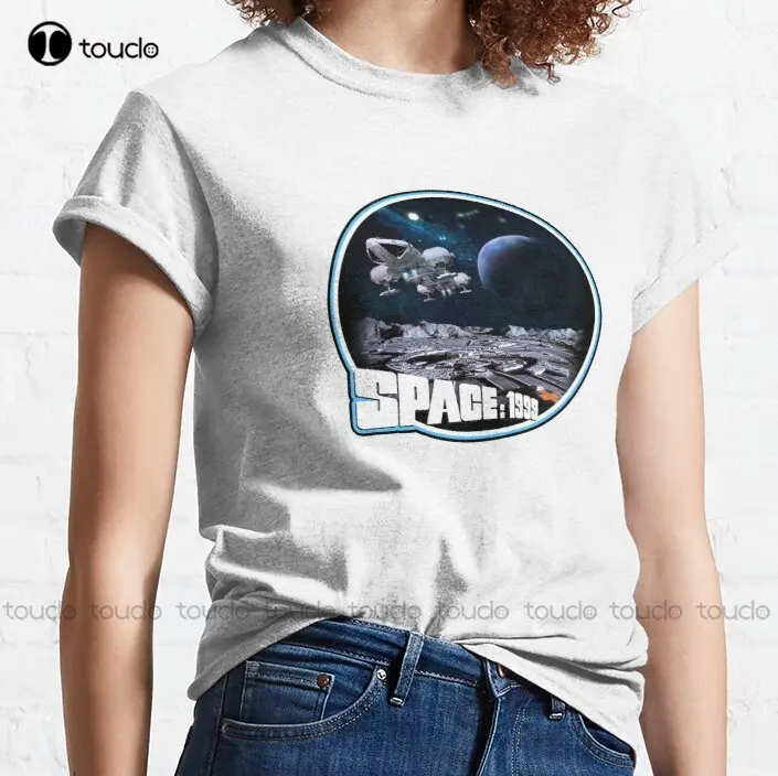 Space: 1999 Space1999 Space1999 Tv Cosmos 1999 Classic T-Shirt Shirts For Men Cotton Outdoor Simple Vintag Casual Tee Shirts New