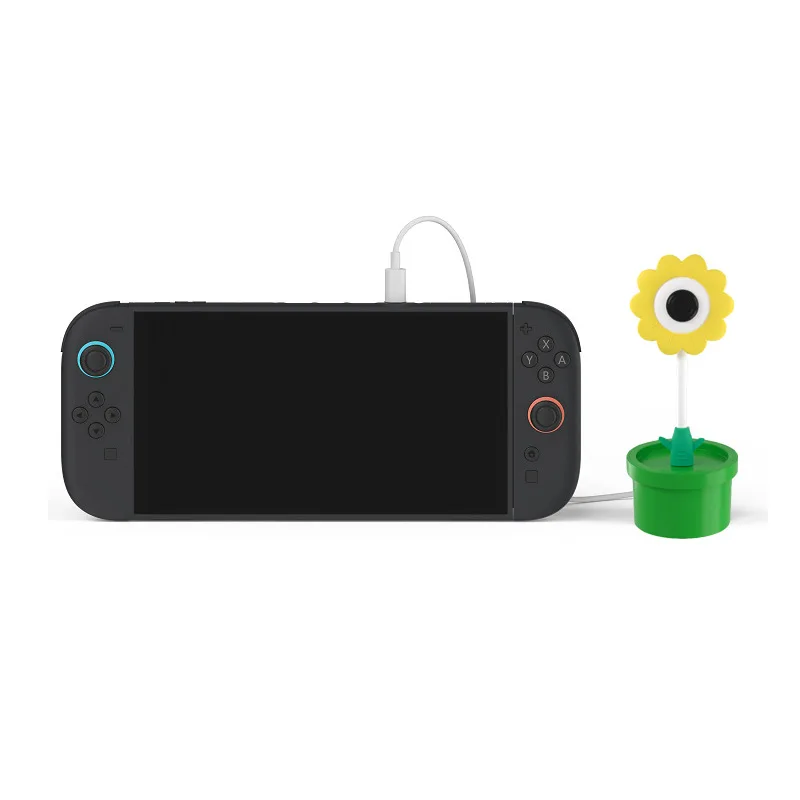 للتبديل 2 720P التقاط الفيديو تسجيل كاميرا USB-C مع حامل USB نوع C وصلة كابل الاتصال المباشر جبل على مكتب ل Switch2