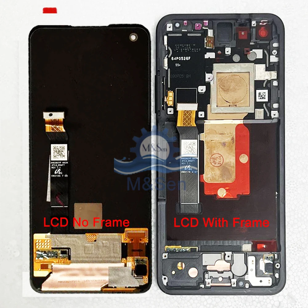 Imagem -02 - Tela Amoled Lcd para Asus Zenfone 9z Toque Digitalizador Quadro para Asus Zenfone 10 10z Ai2302 Produto Original