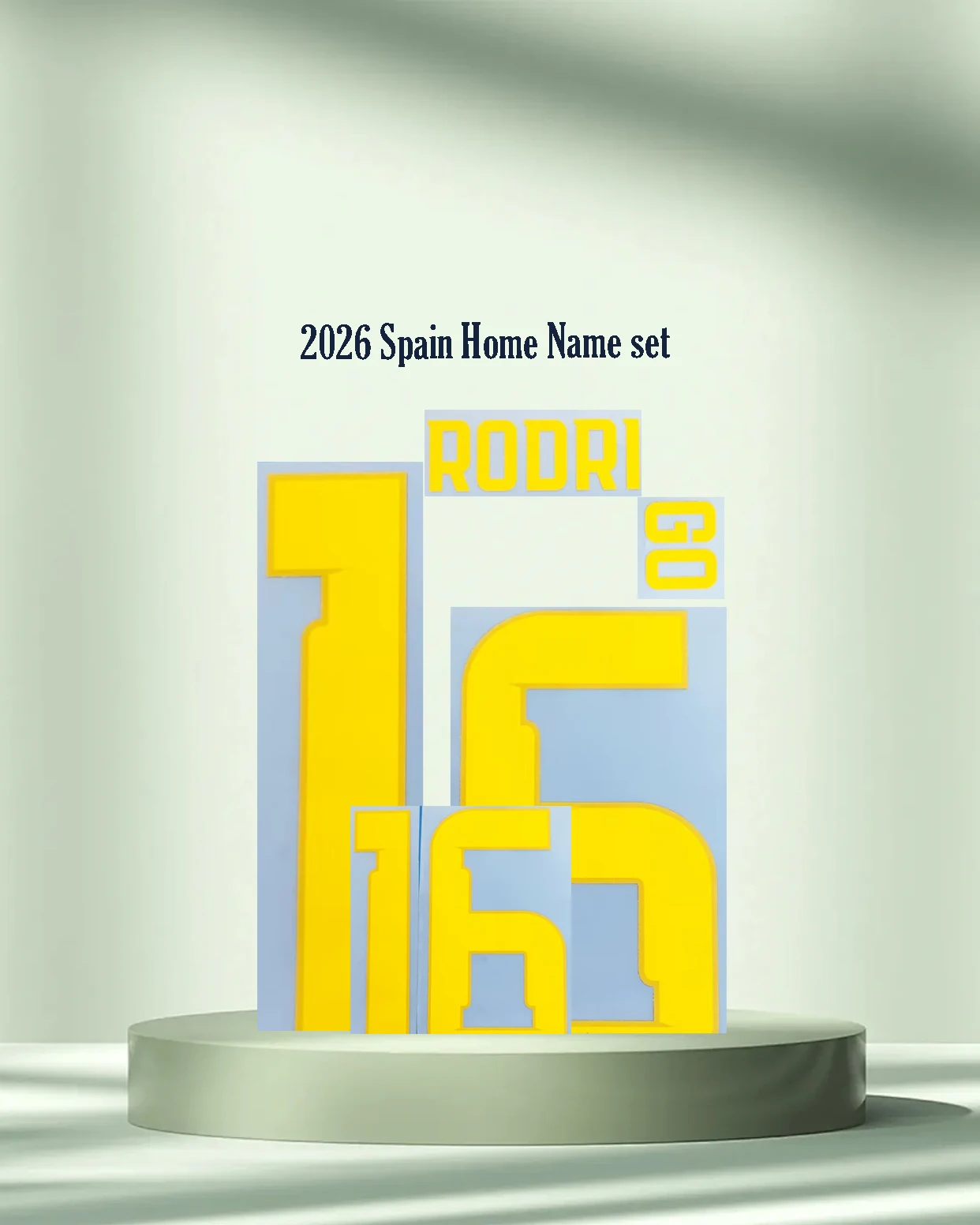 2026 Spain Name Set…