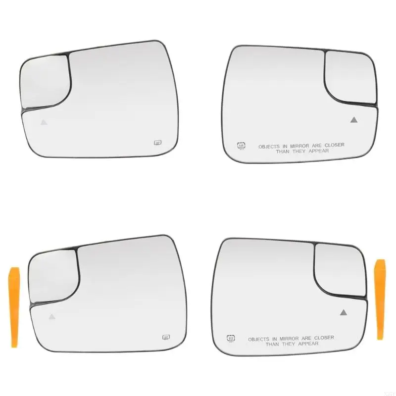 

Стекло зеркала заднего вида с подогревом высокой четкости и слепых зон, подходит для пикапов 68402037AA 68402036AA X37F