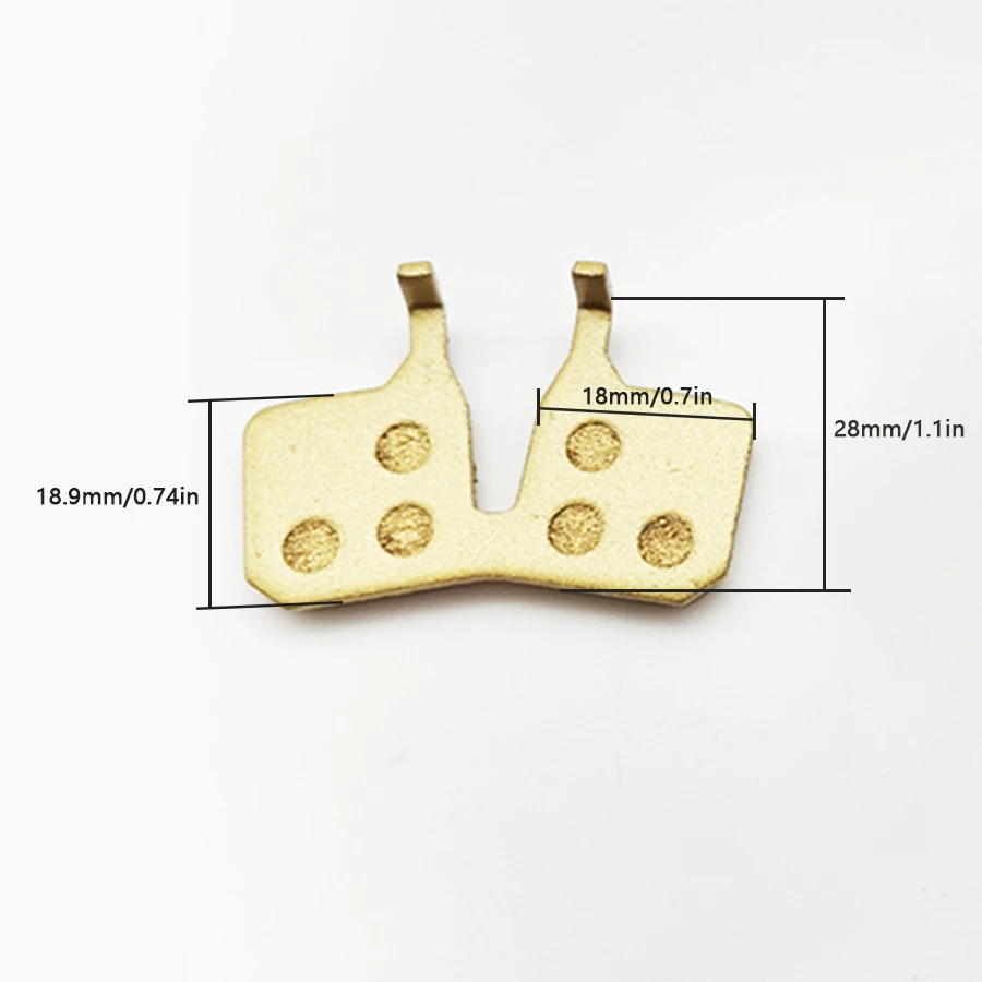 2/4/6/8/10Pairs Brake Pads MTB Bicycle Hydraulic Disc Brake Pads for Magura MT5 MT7 Semi Metal Friction Durable Bike Accessories