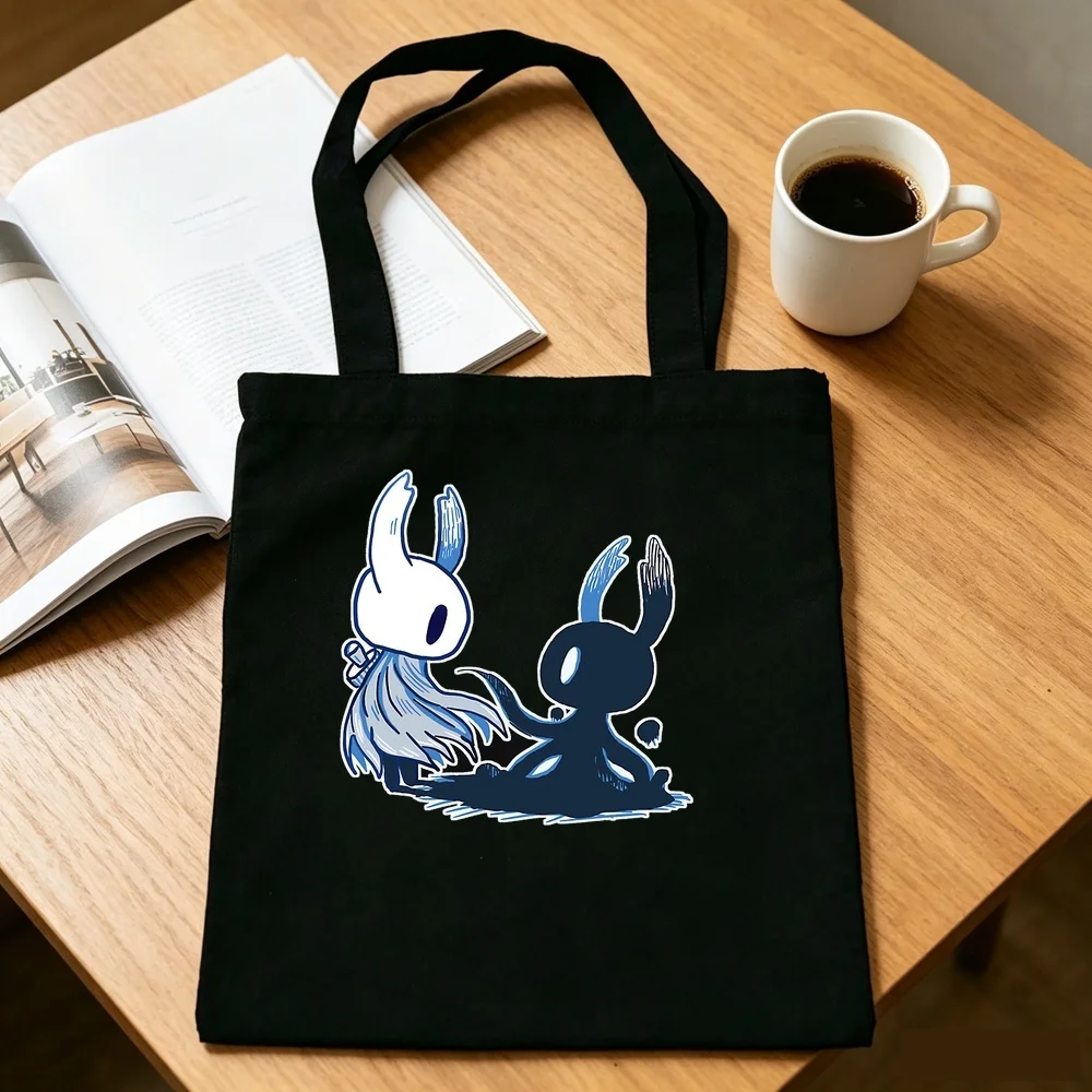 Hollow Knight tote bag bolsas de tela shoulder  foldable shopping personnalisable femme