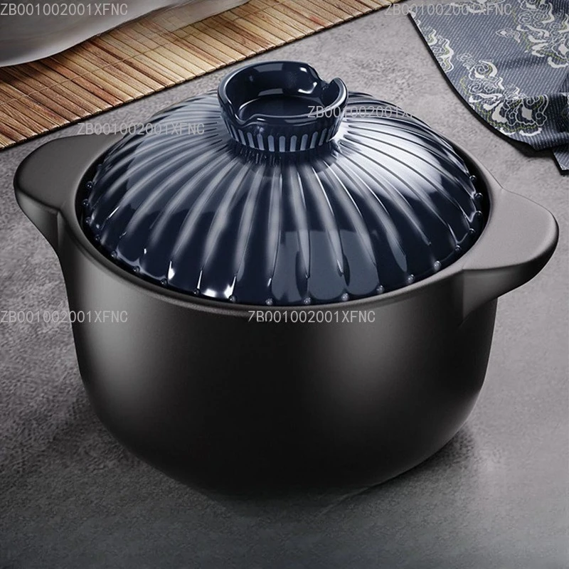 

Керамическая кастрюля для газовой плиты, жаропрочная, устойчивая к сухому нагреву, для супов