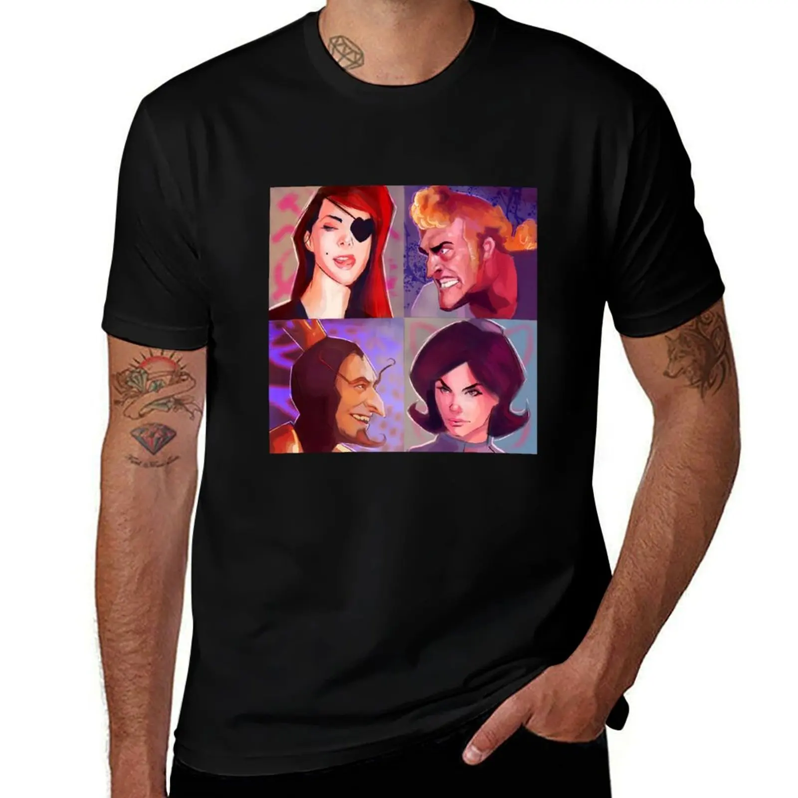 

Venture Bros. T-Shirt cotton tshirt 100% t shirts for man cotton funny T-Shirt