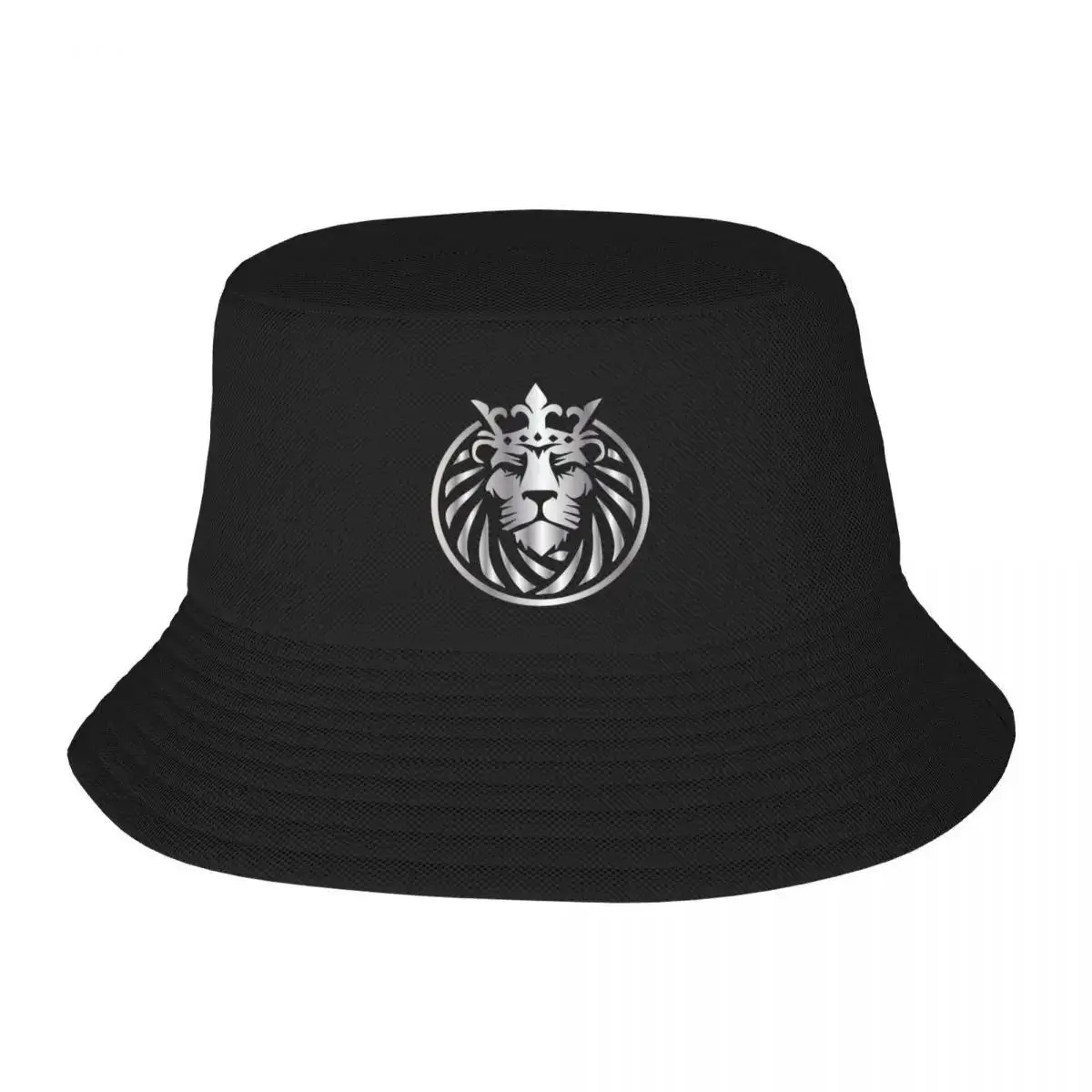 León de Judá - Sombrero de cubo plateado sombrero de té gorra de camionero sombrero derby mujeres hombres