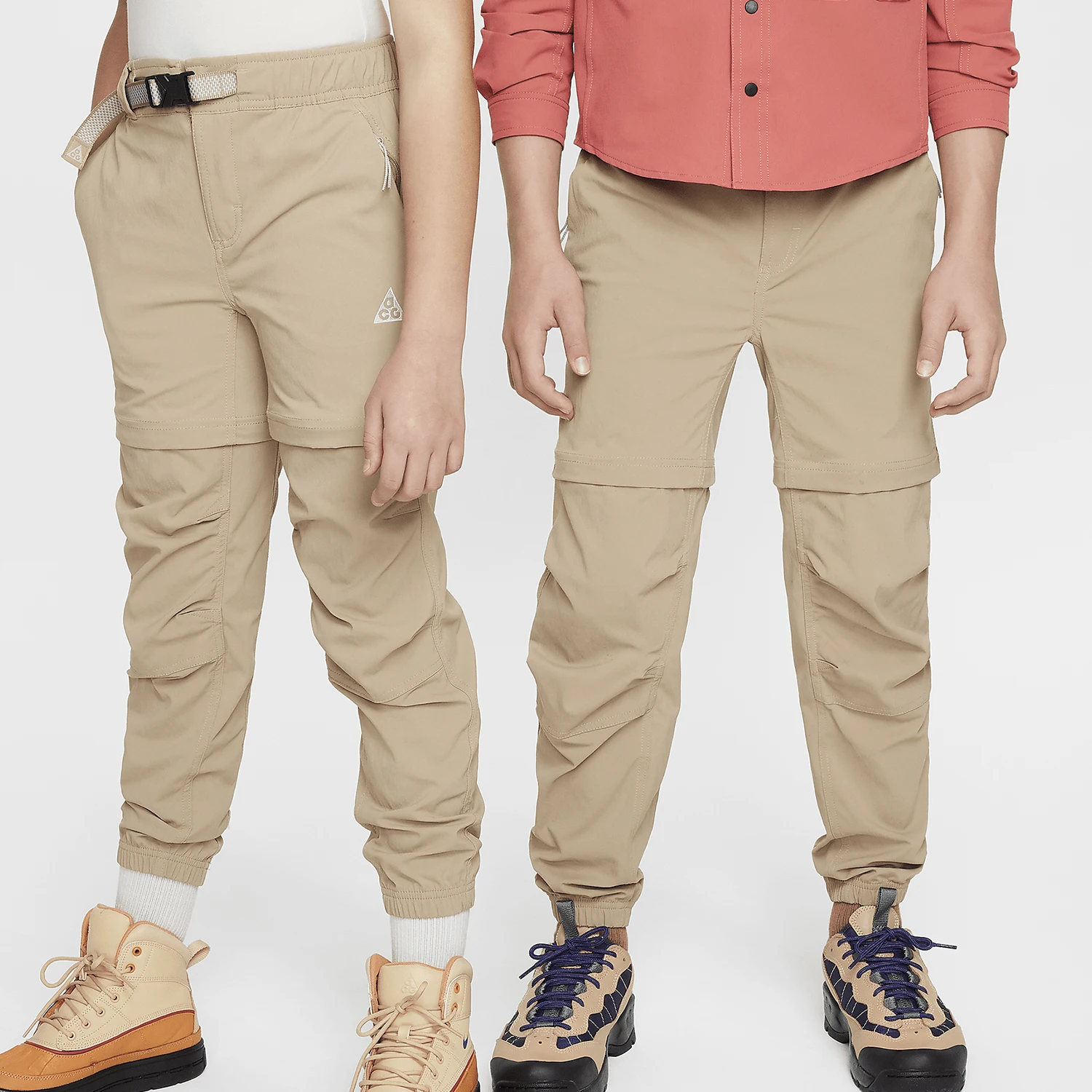 

Новые легкие трикотажные спортивные брюки Nike Authentic New Big для детей со съемными элементами FD3150-247