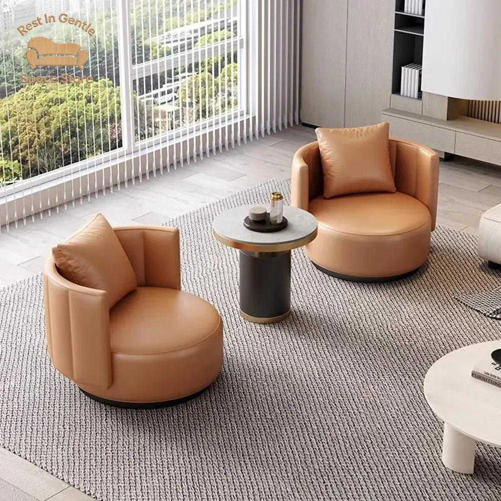Nordic White Chairs Living Room Modern Armrest Dresser Balcon Chairs Floor Protector Sillones Relax Baratos Home Furniture
