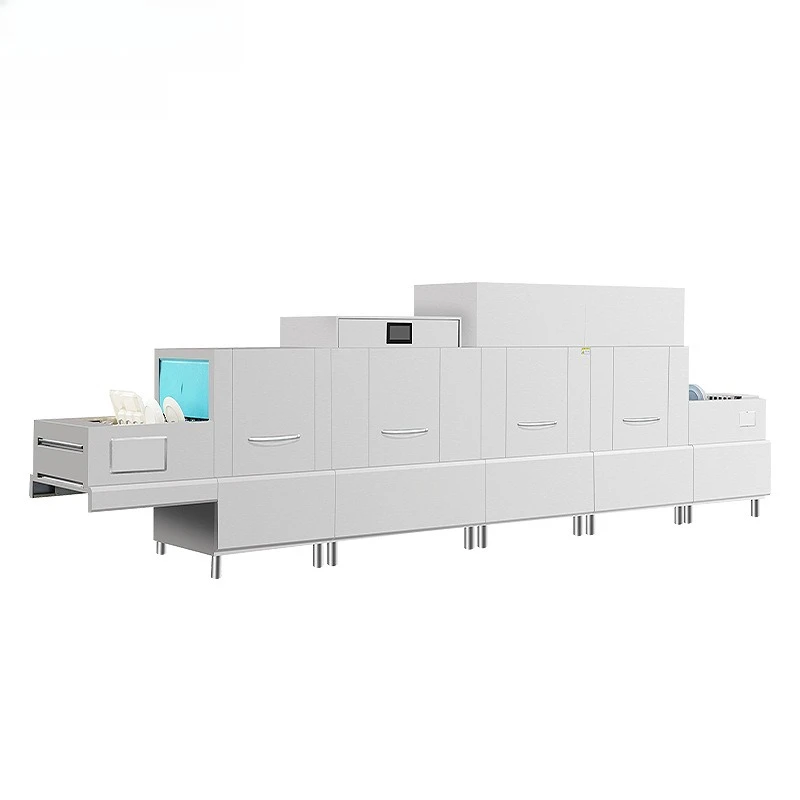 Commercial dishwasher, hotel restaurant, school cafeteria,dishwasher and cup washer, fully automatic large long