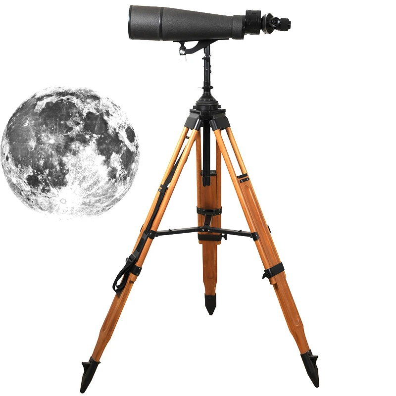 JAXY 25x100 Skymaster binoculars with BAK4 prism, long range, for adults and watchhouse use.