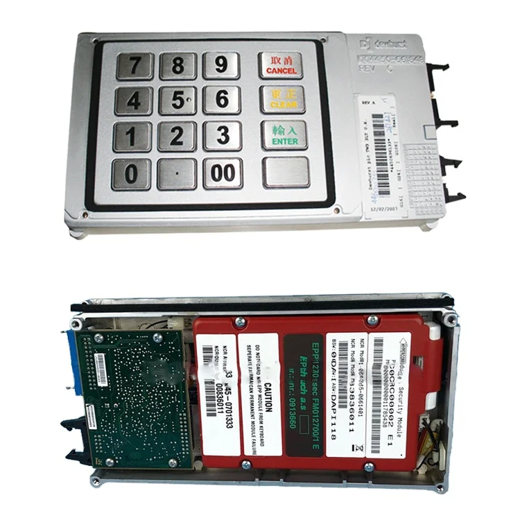 ATM machine part 445-0661401 Accessories Ncr 5886 Parts Epp V3 Keypad,atm ncr epp V3 4450661401