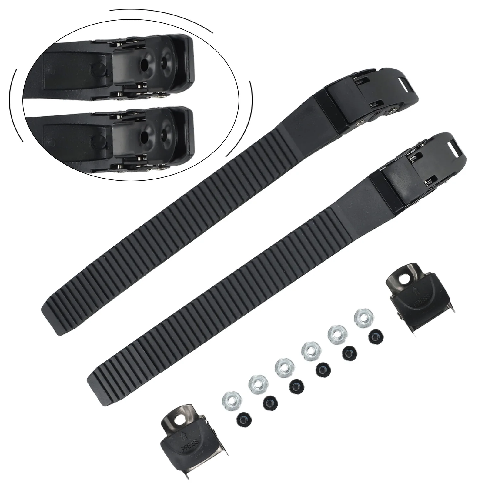 Roller Skates Strap Fastening Straps Lnline Part Plastic Shoe 210*22*5mm 30g Accessories Buckle Hockey Easy To Use