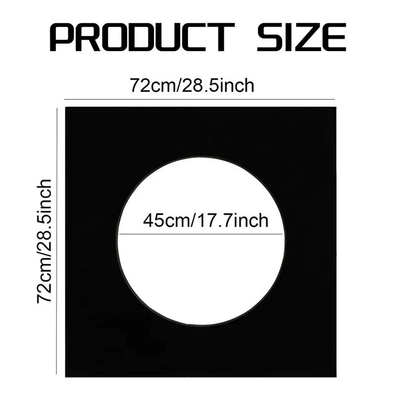 AED2-4Pcs نبال اللوحات الخلفية جدار حامي إيفا تقسم نبال اللوحات الخلفية لوحة رمي السهام حلقة محيطة لعشاق السهام 45 سنتيمتر #6