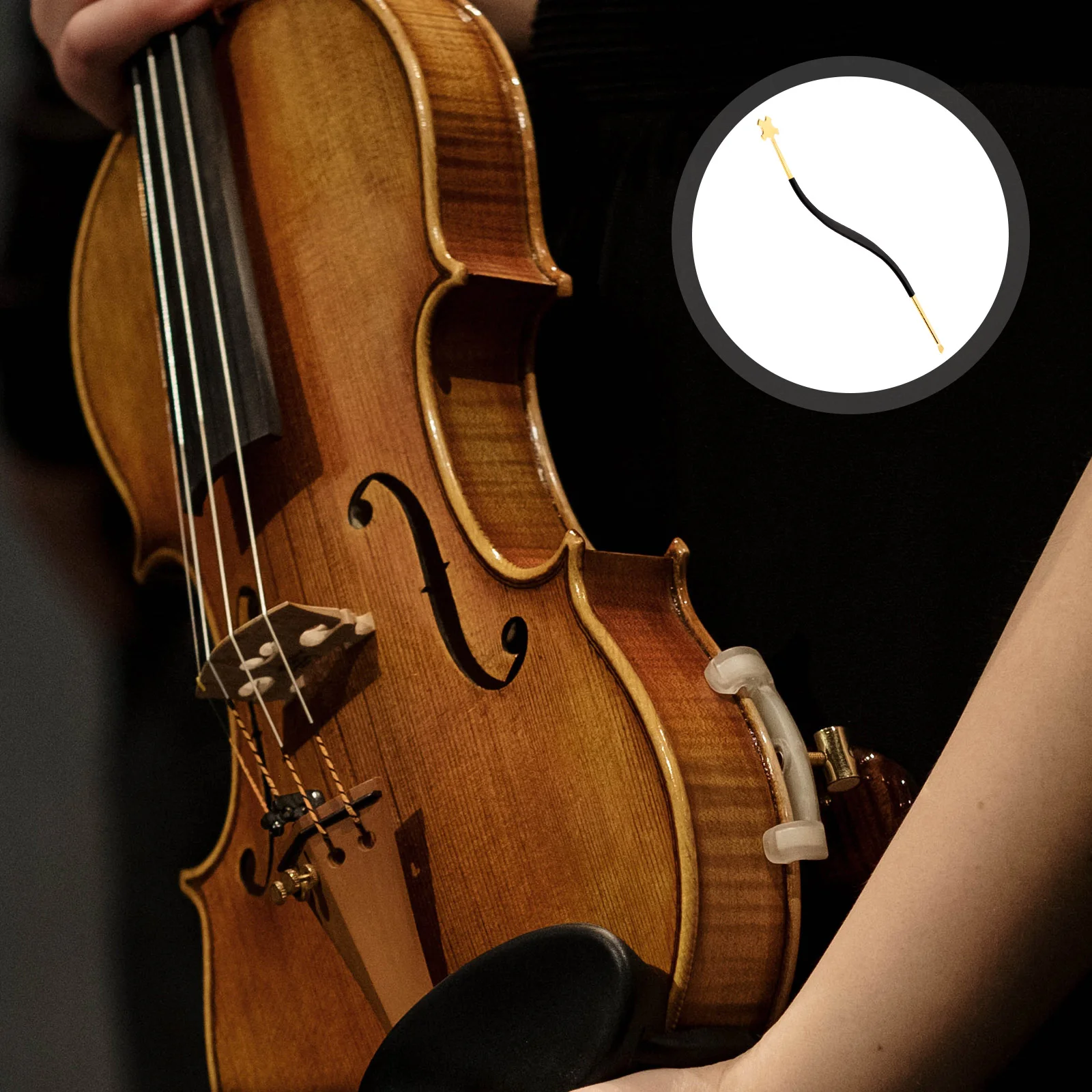 Violin Fret Hook Repair Tool Sound Post Setter Tuning Portable Column Metal Tools Installation